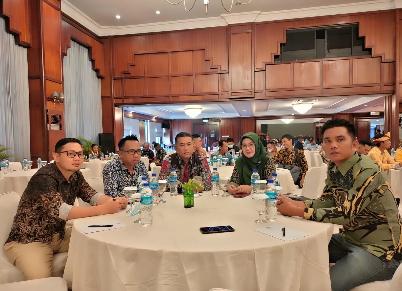 Bawaslu Kabupaten Mukomuko hadiri Rapat Kerja Nasional dan Anugrah Kehumasan Tahun 2022