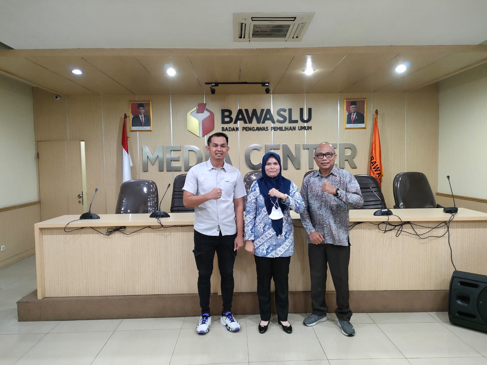 Bawaslu Kabupaten Mukomuko lakukan Koordinasi ke Bawaslu RI untuk persamaan Persepsi Menghadapi Pemilu 2024