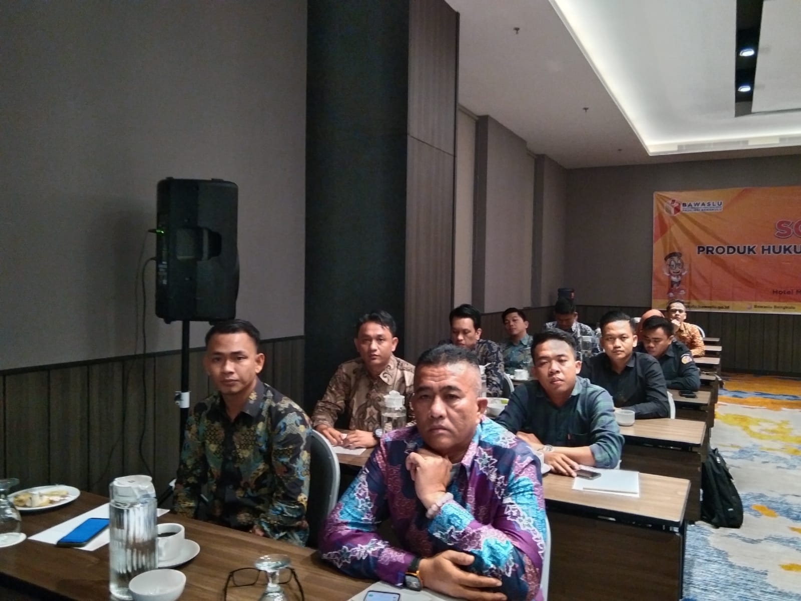 Bawaslu Kabupaten Mukomuko ikuti Sosialisasi Produk Hukum non Peraturan Bawaslu