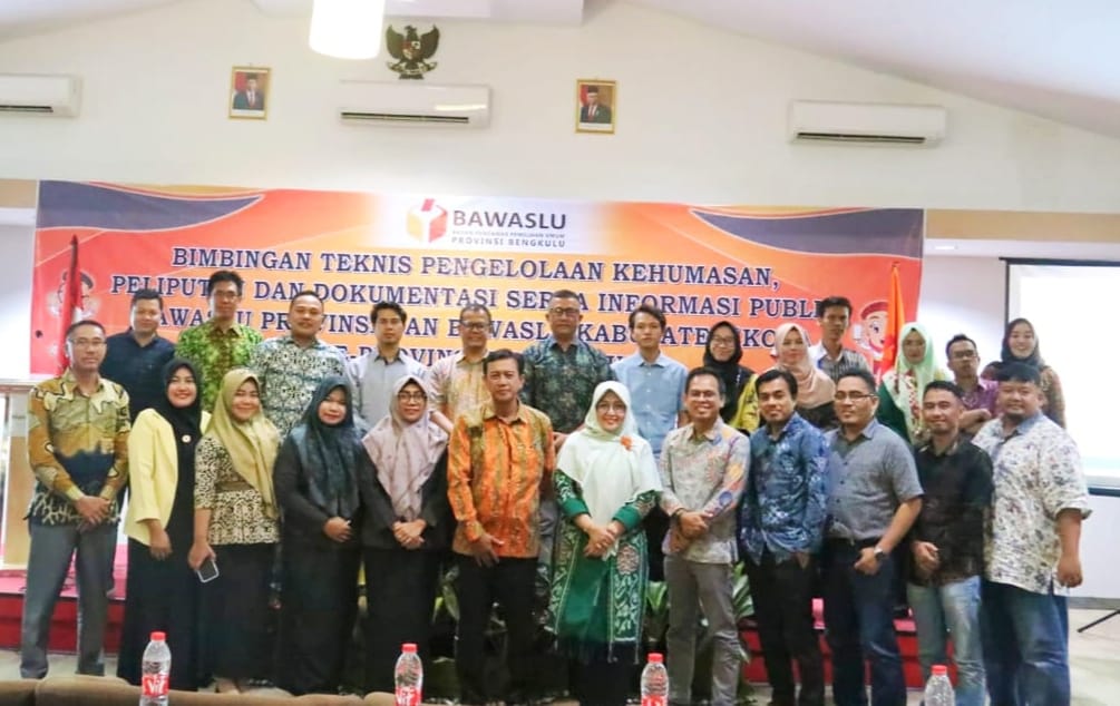 Bawaslu Kabupaten Mukomuko ikuti kegiatan Bimbingan Teknis Pengelolaan Kehumasan, Peliputan dan Dokumentasi serta Informasi Publik