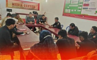 Selesai Apel Bawaslu Kabupaten Mukomuko gelar Briefing