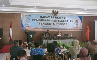 Bawaslu Kabupaten Mukomuko ikutiRapat fasiltasi Pembinaan Penyelesaian Sengketa Proses