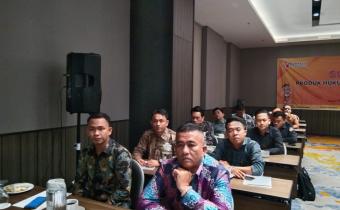 Bawaslu Kabupaten Mukomuko ikuti Sosialisasi Produk Hukum non Peraturan Bawaslu